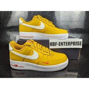 Nike Air Force 1 07 SE AF1 40th Anniversary Yellow Ochre Women's Size 8 …